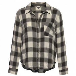 AERIE Flannel Button Down Shirt